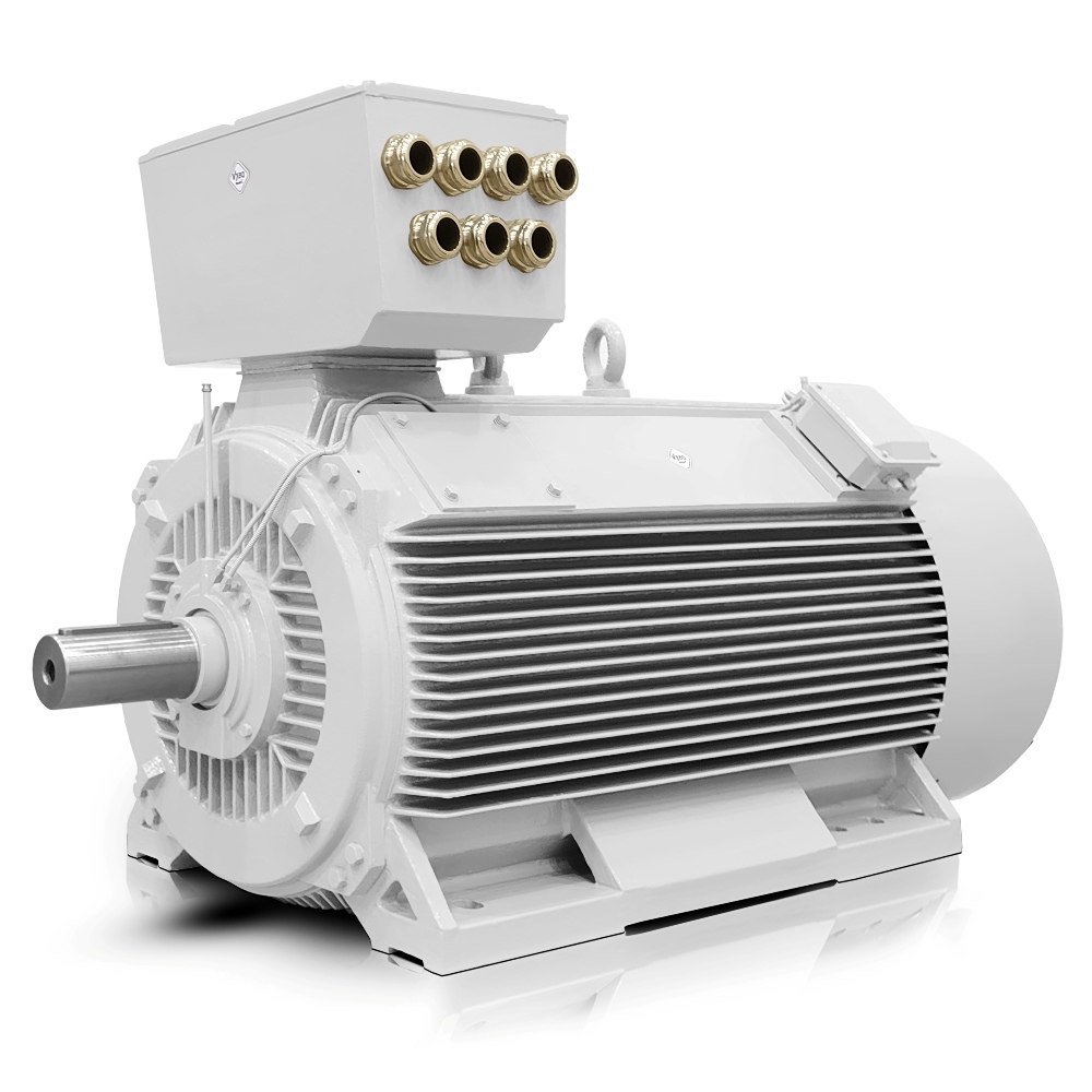Elektromotor met lage spanning 280kW 750 tpm, 400V/690V H17RL IE3+efficiëntie VYBO Electric