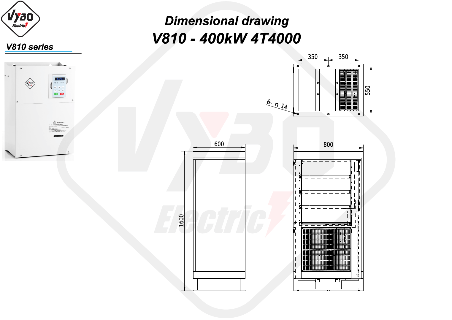 Maßzeichnung V810 4T4000